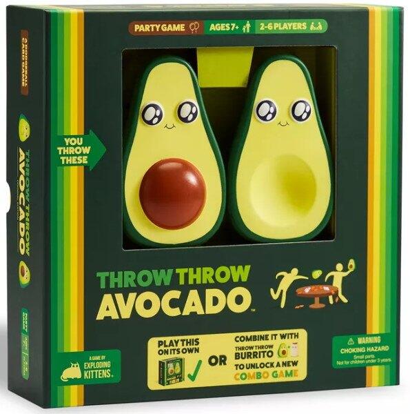 Throw Throw Avocado er efterfølgeren til det populære kaste-kortspil Throw Throw Burrito
