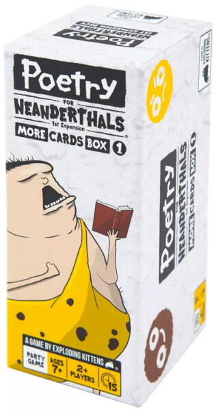 Poetry for Neanderthals: More Cards Box 1 udvider spillet med 2000 nye ord/vendinger at gætte