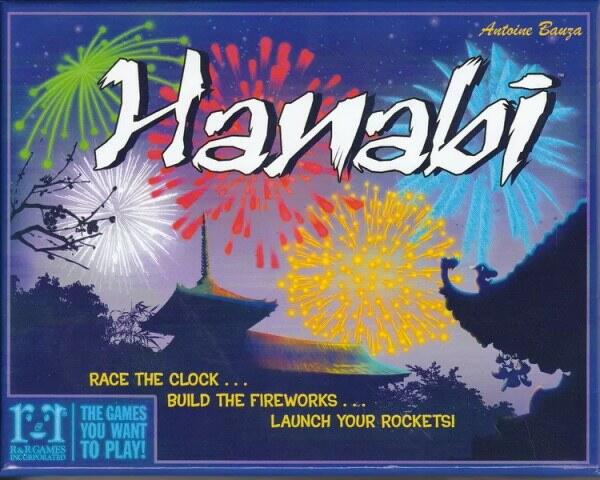 Hanabi er et hurtigt lært kortspil for 2-5 spillere