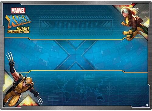 X-Men: Mutant Insurrection Game Mat er den optimale overflade at spille brætspillet på