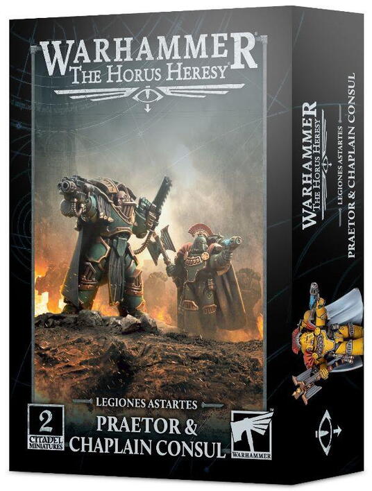 Legiones Astartes: Praetor & Chaplain Consul er begge ideelle ledere i Warhammer 40.000 spillet Horus Heresy