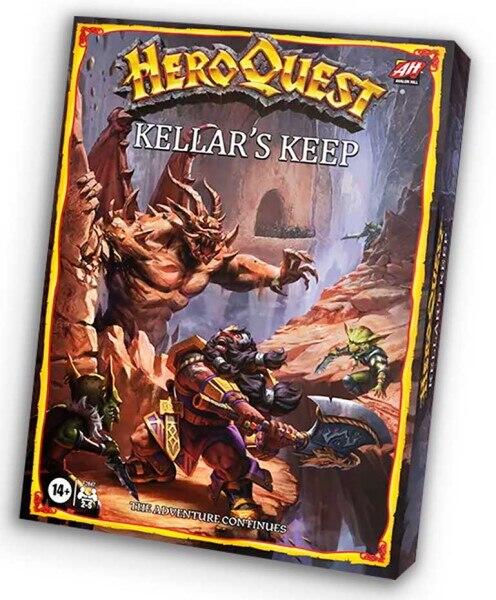 HeroQuest: Kellar's Keep er den anden udvidelse til genudgivelsen af det klassiske brætspil HeroQuest