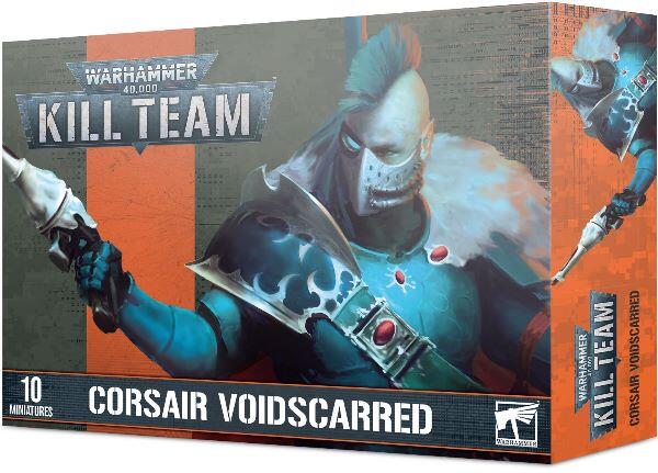 Corsair Voidscarred kan bruges som et Kill Team, eller tilføjes til en Aeldari eller Drukharihær