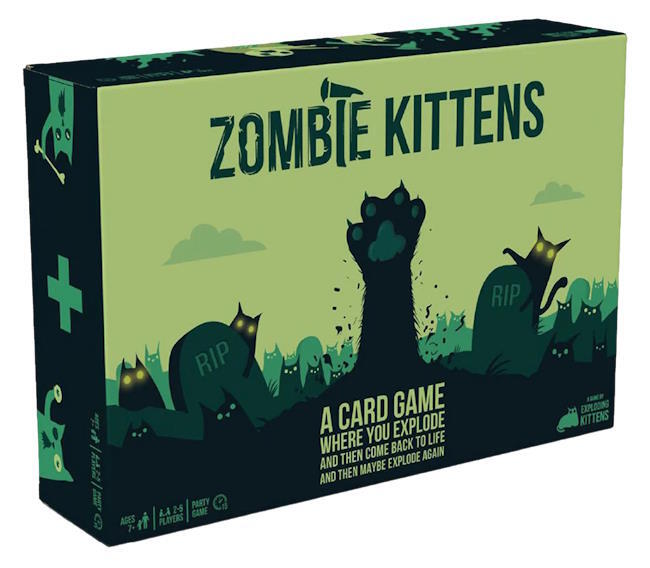 Zombie Kittens er en videreudvikling at kortspils-hittet Exploding Kittens