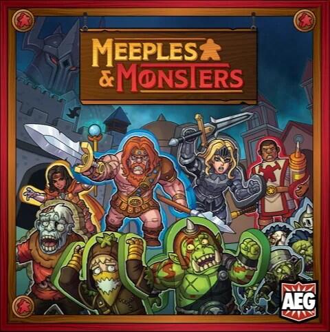 Meeples & Monsters er et bag-building brætspil, hvor spillerne skal forsvare en borg