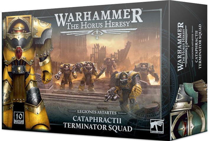 Cataphractii Terminator Squad er de stærkest pansrede Terminators i Warhammer: The Horus Heresy
