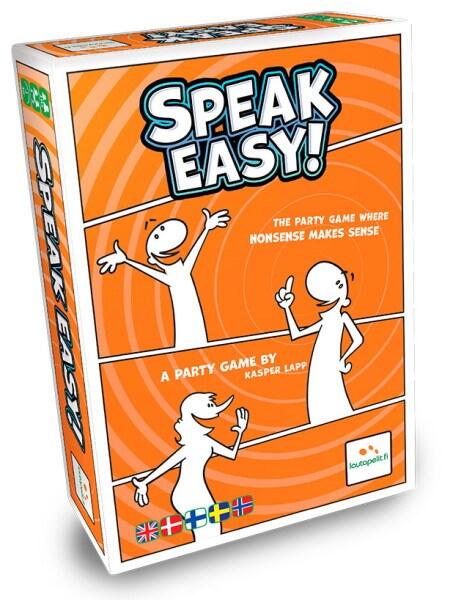 Speak Easy! er et danskudviklet selskabsspil for 3-5 spillere