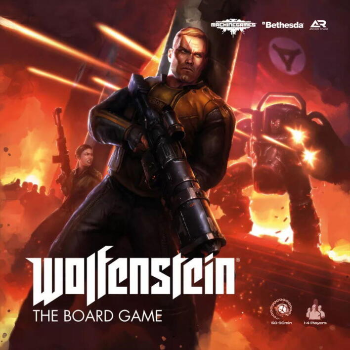 I dette brætspil, tager spiller i somBJ Blazkowicz, Anya Oliwa, Set Roth, Max Hass og Bombate. I skal udforske og nedkæmpe nazisterne i Castle Wolfenstein. Dette er et cooperativt brætspil for 1-4 spillere.