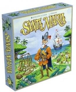 Santa Maria er et brætspil hvor du skal kolonisere den nye verden