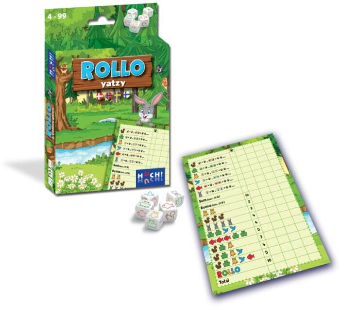 Rollo - Et Yatzy Spil er lidt og overskueligt at lære og spille