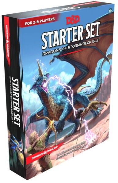 Starter Set: Dragons of Stormwreck Isle giver folk en komplet start på rollespillet Dungeons & Dragons femte udgave