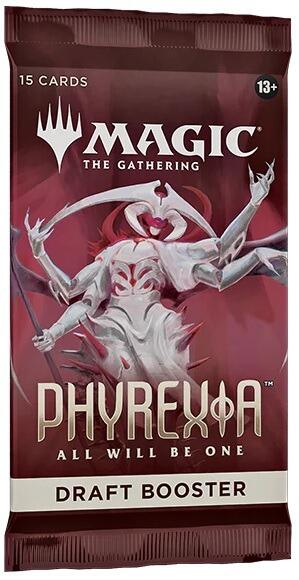 Magic the Gathering: Phyrexia All Will Be One Booster indeholder 15 magic kort.
