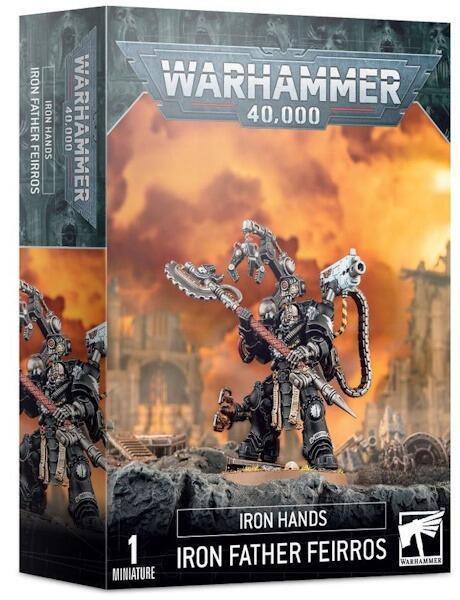 Iron Father Feirros er et godt midtpunkt til en Space Marines Iron Hands hær i Warhammer 40.000
