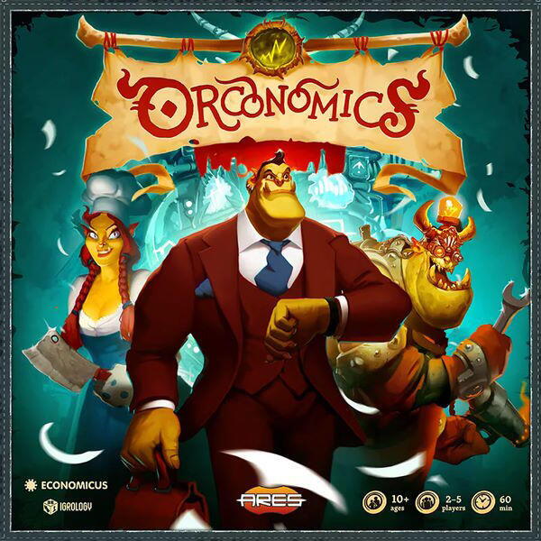 Orconomics er et brætspil, hvor 2-5 spillere konkurrer om at opbygge deres orkiske industri imperium