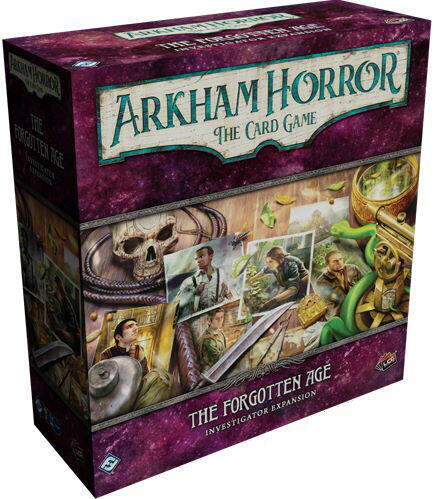 The Forgotten Age Investigator Expansion indeholder investigator kort fra denne mythos cyklus af Arkham Horror: The Card Game