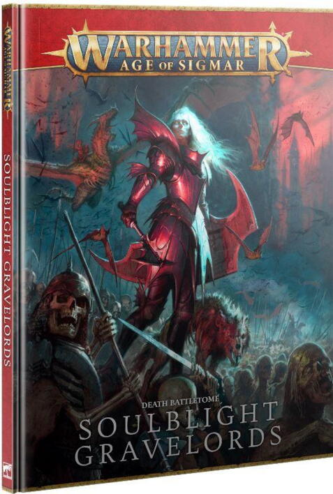 Battletome: Soulblight Gravelords indeholder regler, baggrundsinformation og meget mere til denne Warhammer Age of Sigmar fraktion