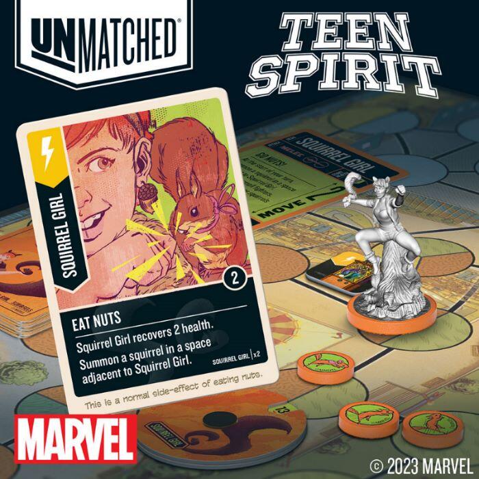 Unmatched Marvel: Teen Spirit - har blandt andet Squirrel Girl i sit indhold