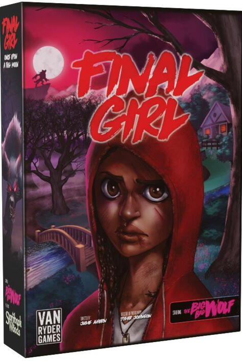 Final Girl: Once Upon a Full Moon er et scenarie til dette brætspil baseret på eventyret om den lille rødhætte og ulven