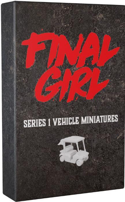 Final Girl: Series 1 Vehicle Miniatures indeholder miniature køretøjer til den første serie af Final Girl Feature Films