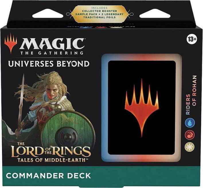 Rid dine fjender ned med The Lord of The Rings: Tales of Middle-Earth Commander Deck: Riders of Rohan