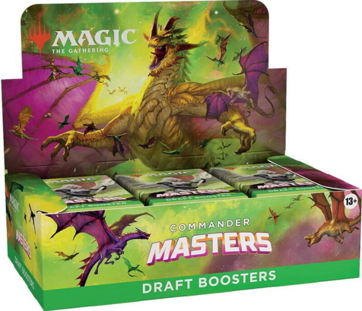 Commander Masters Draft Booster Display er proppet med gode Magic: The Gathering kort
