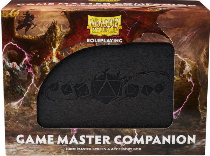 Dragon Shield Roleplaying: Game Master Companion fåes også i den mørkegrå Iron Grey