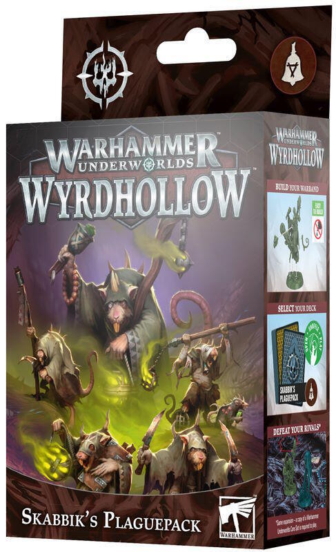 Wyrdhollow: Skabbik's Plaguepack er et warband af sygdomsbefængte skavens til Warhammer Underworlds