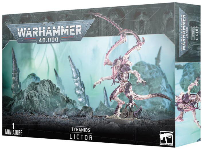 Lictor er et frygtet rovdyr der er i fronten af Tyranid hære i Warhammer 40.000