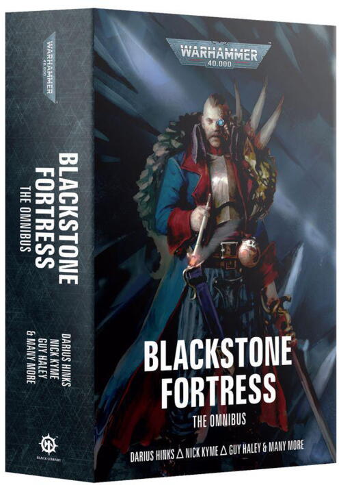 Blackstone Fortress: The Omnibus indeholder en perlerække af romaner og noveller sat på denne dystre fæstning i Warhammer 40.000