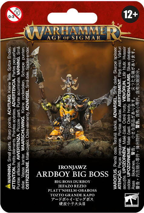 Ardboy Big Boss fører Ironjawz i krig i Warhammer Age of Sigmar