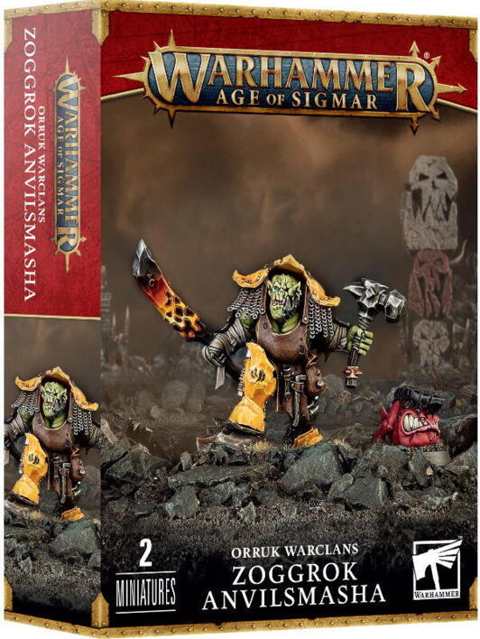 Zoggrok Anvilsmasha er en karakter til Ironjawz spillere i Warhammer Age of Sigmar