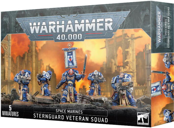 Sternguard Veteran Squad er elite Space Marines med afstandsvåben til Warhammer 40.000