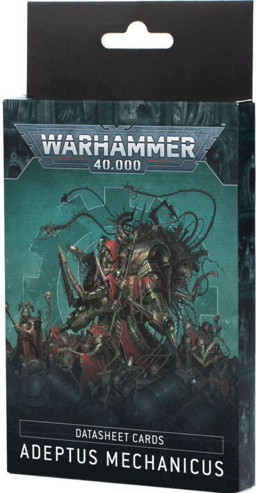 Datasheet Cards: Adeptus Mechanicus hjælper dig med at holde overblikket over din mekaniske hær i Warhammer 40.000