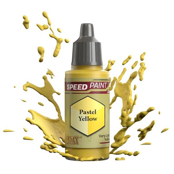 Speedpaint: Pastel Yellow er en meget lys gul maling fra The Army Painter