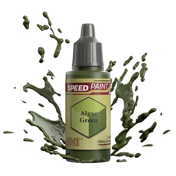 Speedpaint: Algae Green er en lys olivengrøn fra the Army Painter