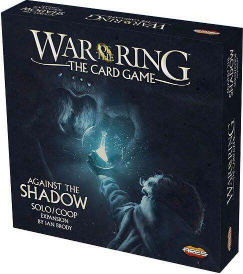 Inspireret af det prisvindende brætspil War of the Ring, dykker War of the Ring - The Card Game spillerne ned i den episke jagt efter Ringenes Herre. Spillet giver dem mulighed for at udforske deres egen version af trilogien gennem unikt designede kort, der repræsenterer styrker og svagheder hos de folk og figurer, der kæmpede i Ringenes Krig.

Den første udvidelse, Against the Shadow, giver spillerne mulighed for at opleve eventyret alene eller i samarbejde. Spilleren eller spillere kontrollerer de frie folk ved hjælp af de sædvanlige regler og kort fra War of the Ring - The Card Game.

Skyggen styres af automatiserede spillere ved hjælp af de nye kort, der helt erstatter kortene i grundspillet. Disse kort er skræddersyet til solo- eller samarbejdsspil. Sammen med et simpelt flowchart giver de nye Shadow-kort en sofistikeret udfordring for en eller to spillere.