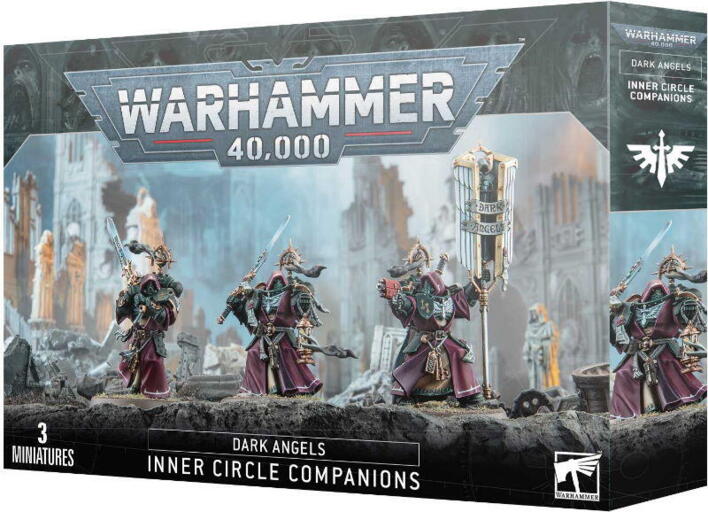 Inner Circle Companions er elite nærkampskrigere til Dark Angels i figurspillet Warhammer 40.000