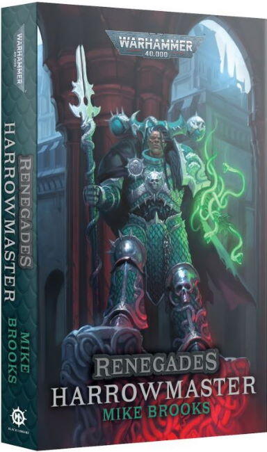 Harrowmaster er en Black Library roman om Alpha Legion, skrevet af Mike Brooks
