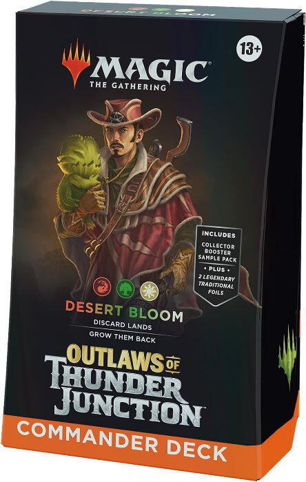 Outlaws of Thunder Junction Commander Desert Bloom Deck