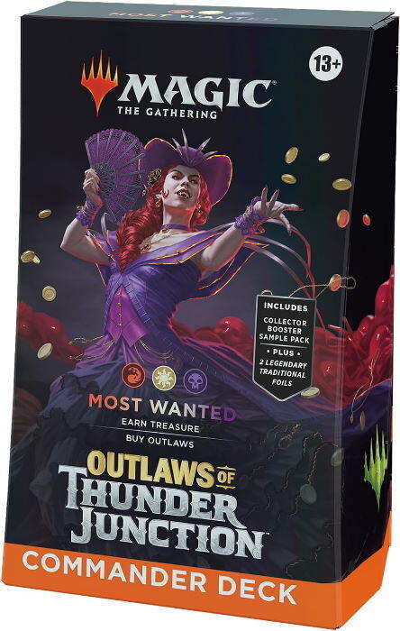 Outlaws of Thunder Junction Commander Most Wanted Deck