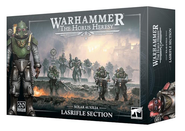 Lasrifle Section er grundkernen i Solar Auxilias hære i the Horus Heresy