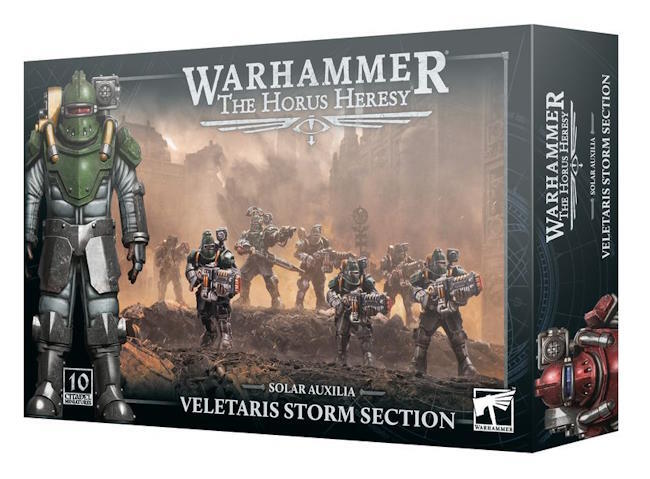 Udstyr dine erfarne krigere med brændende volkite chargers, eller send dem i nærkamp med dødbringende storm axes.