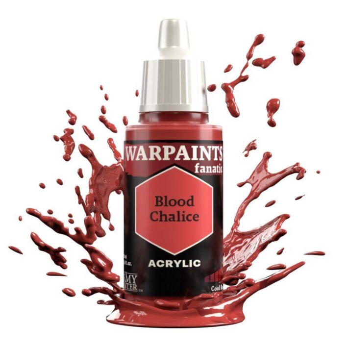 Warpaints Fanatic: Blood Chalice fra the Army Painter til rollespilsfigurer, Warhammer, Star Wars: Shatterpoint og andre figurspil