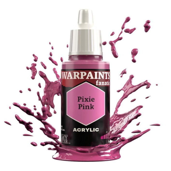 Warpaints Fanatic: Pixie Pink er en figurmaling fra the Army Painter til Warhammer 40.000 og andre figurspil