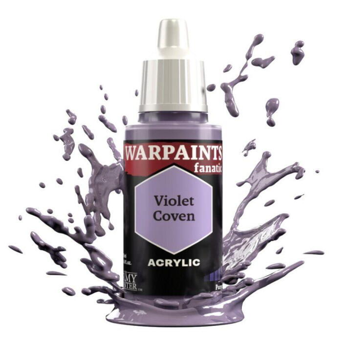 Warpaints Fanatic: Violet Coven fra the Army Painter er en figurmaling til rollespilsfigurer og figurspil