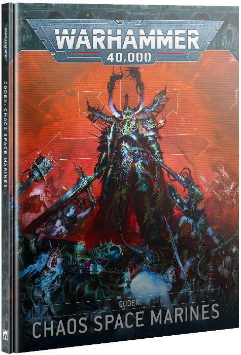 Codex: Chaos Space Marines er essentiel hvis du vil spille Chaos i Warhammer 40.000 10th Edition.