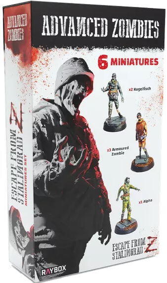 Ekstra anvancerede zombie figurer til Escape from Stalingrad Z