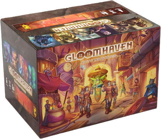 Gloomhaven: Buttons & Bugs - Miniaturisering, taktisk kamp i begrænset format