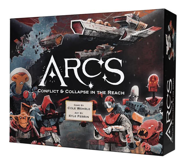 Arcs foregår i et fjollet science-fiction univers, som belønner en effektiv strategi og initiativ