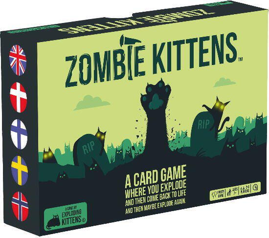 Zombie Kittens er et horror-spin på det gakket exploding kittens